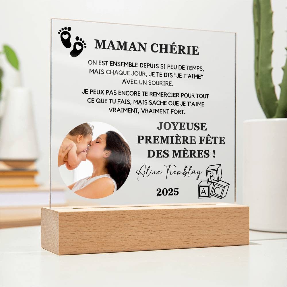 Souvenir Unique Première Fête des Mères - Personnalisable