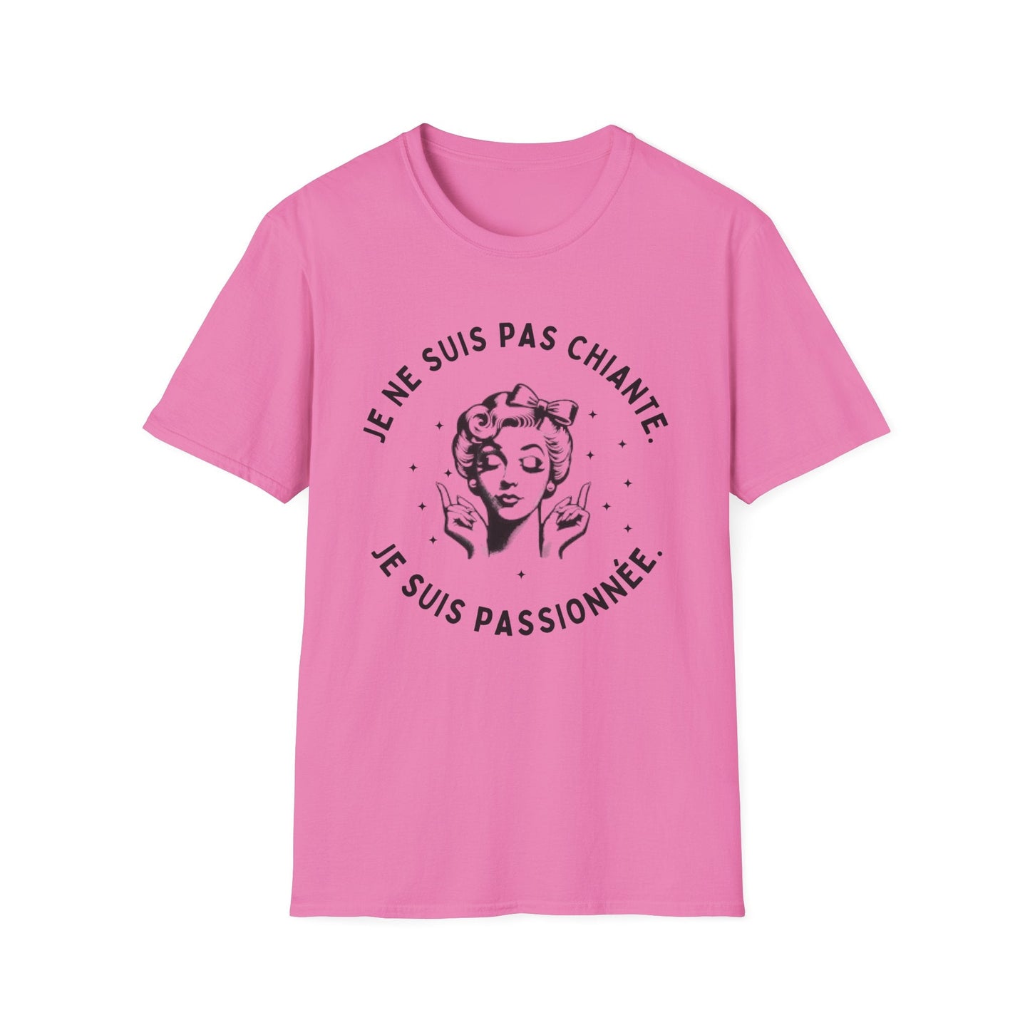 T-Shirt Femme Humour Français – Je Ne Suis Pas Chiante