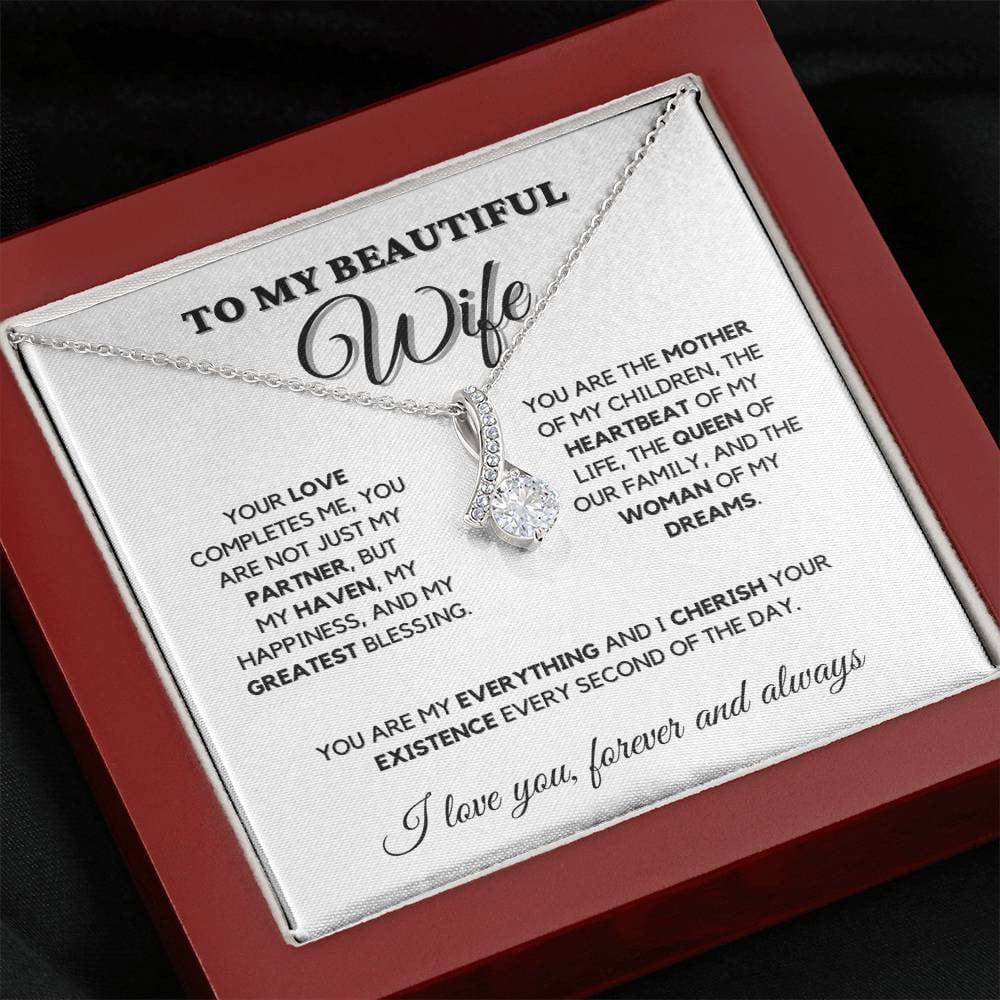 To My Beautiful Wife – You Are My Queen | Romantic Gift for Wife