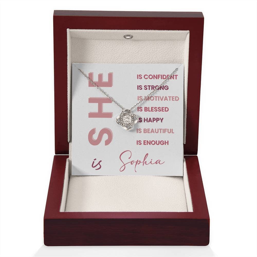 Love Knot Necklace | Empowering Gift for He