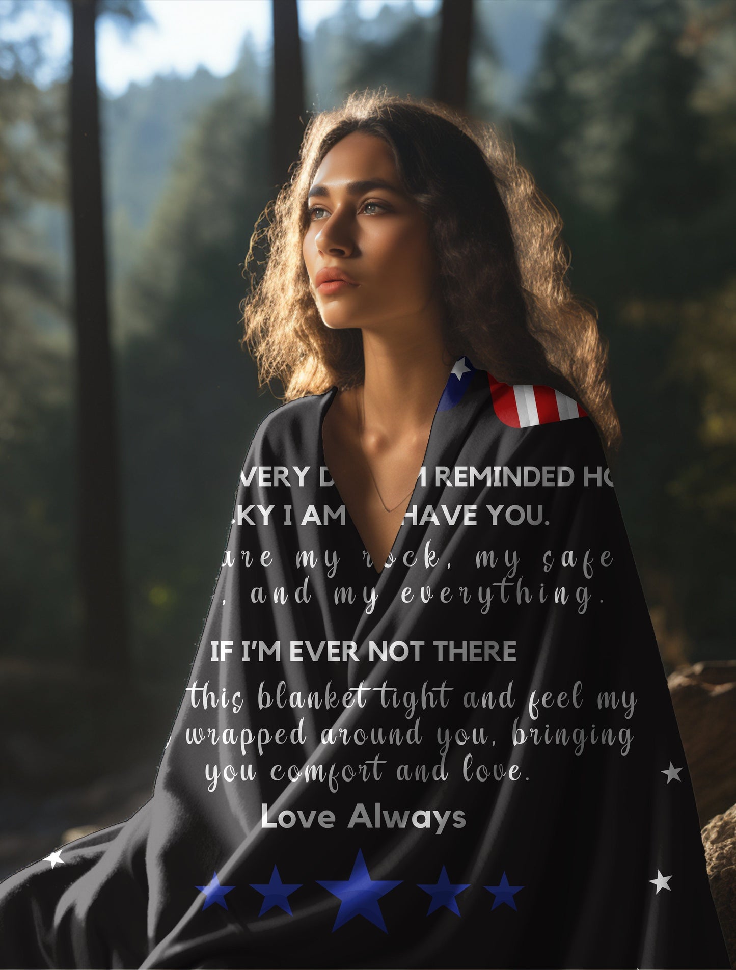 Army Wife Blanket – Cozy Tribute for the Hero Behind the Hero
