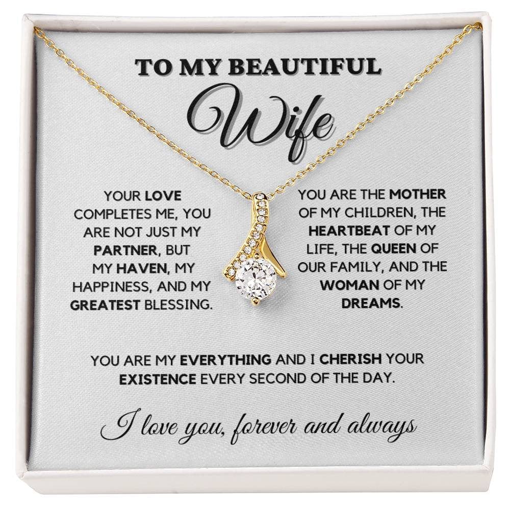To My Beautiful Wife – You Are My Queen | Romantic Gift for Wife