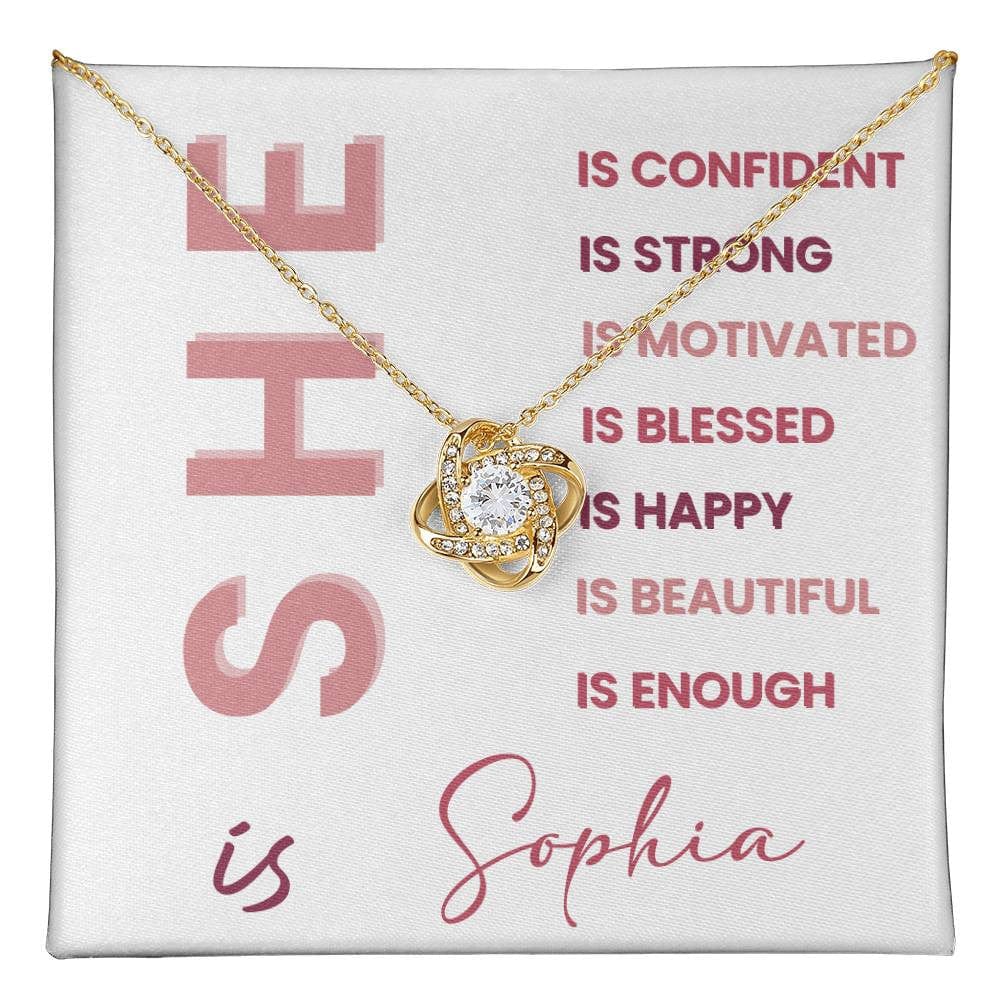 Love Knot Necklace | Empowering Gift for He