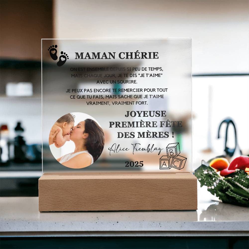 Souvenir Unique Première Fête des Mères - Personnalisable