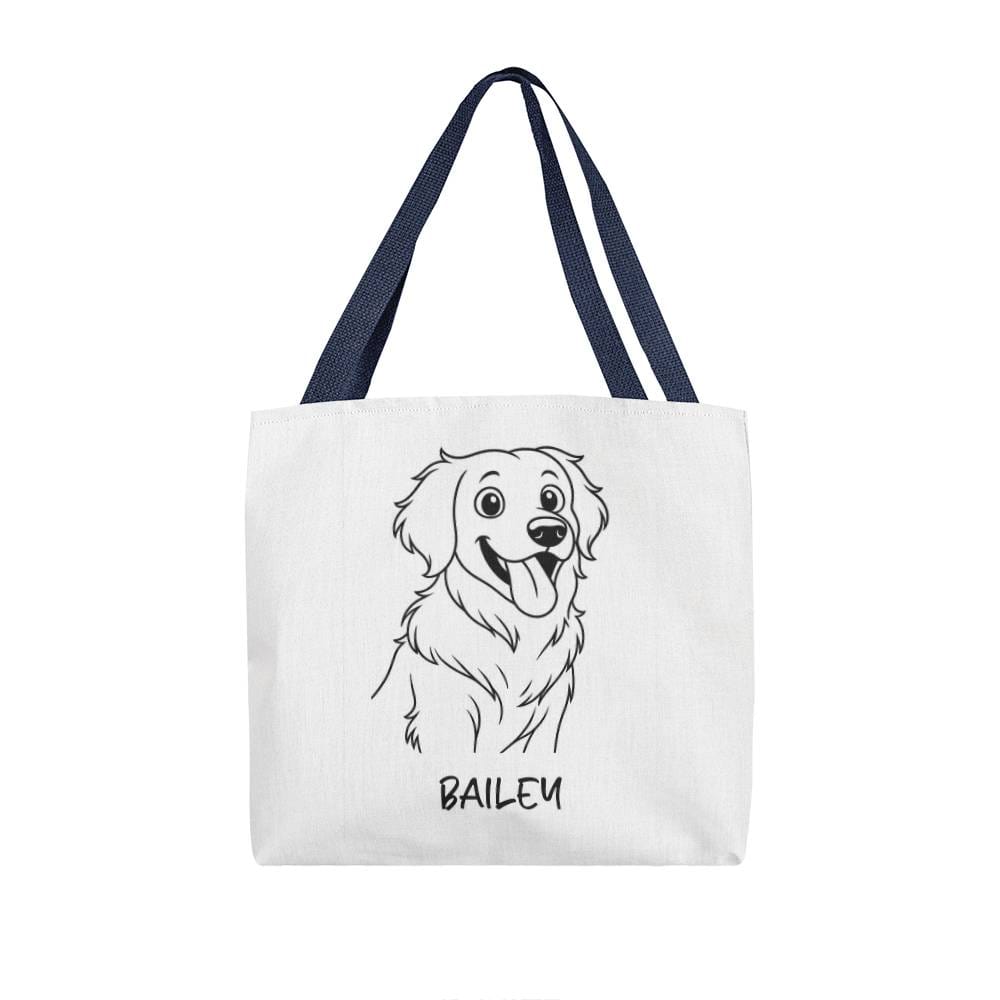 Personalized Pet Illustration Tote Bag Gift