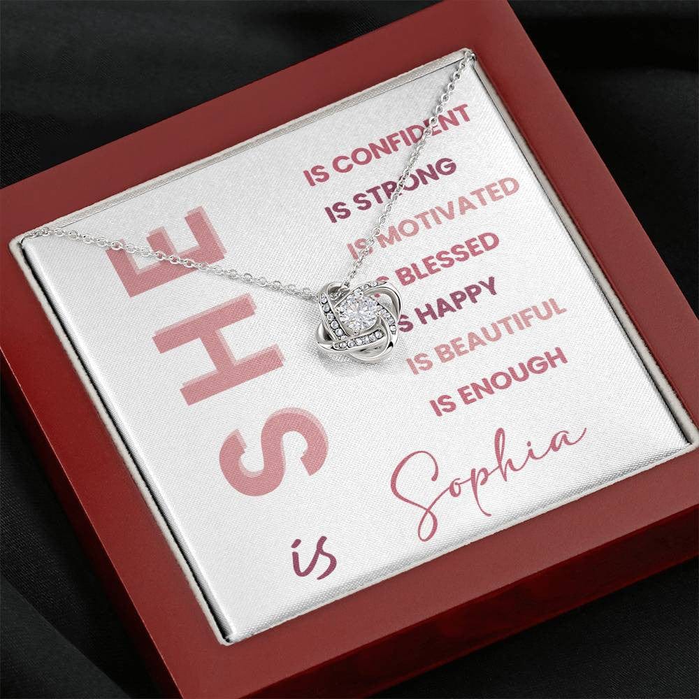 Love Knot Necklace | Empowering Gift for He