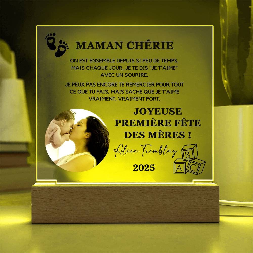 Souvenir Unique Première Fête des Mères - Personnalisable