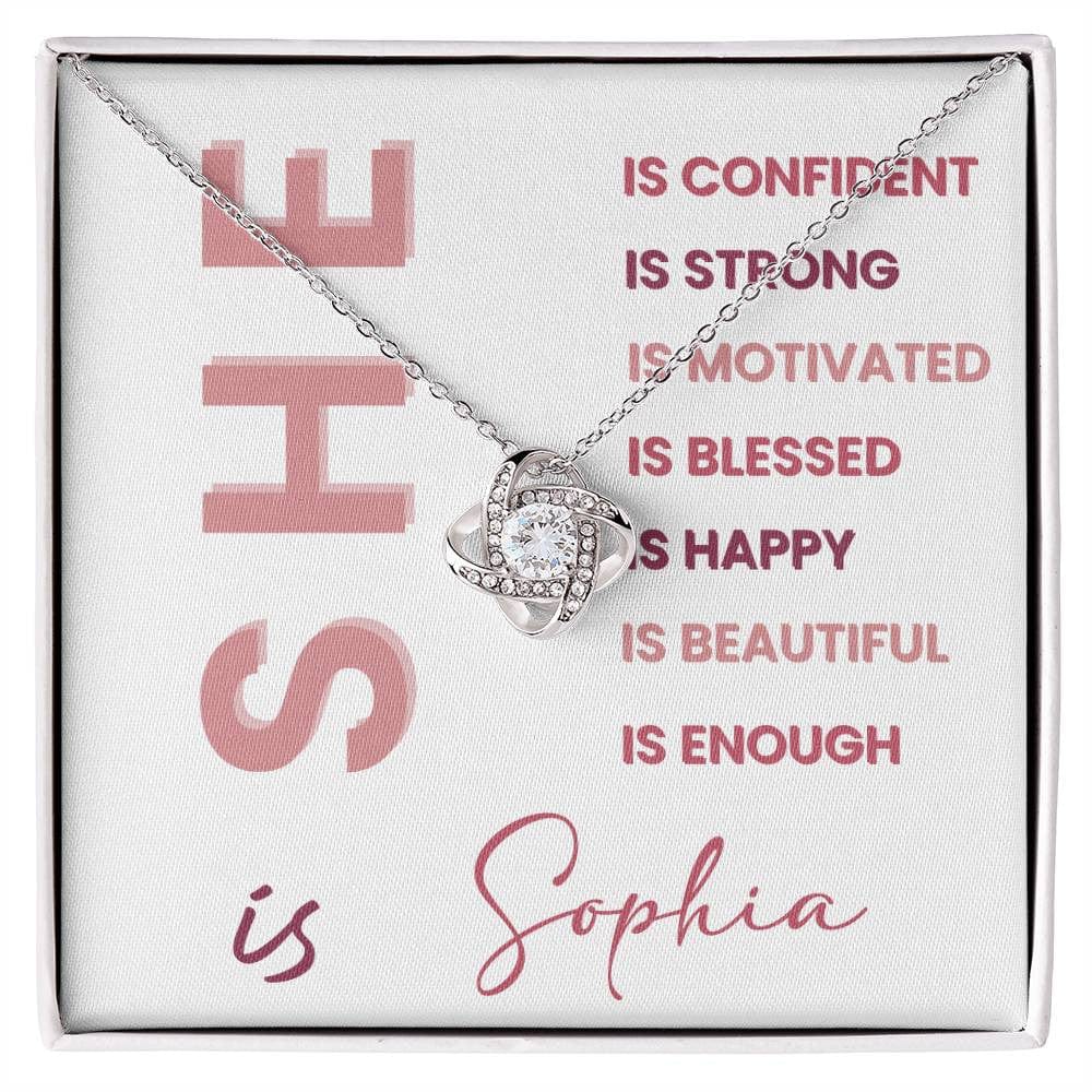 Love Knot Necklace | Empowering Gift for He