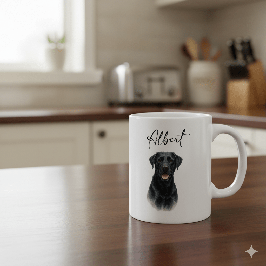 Custom Pet Portrait Mug