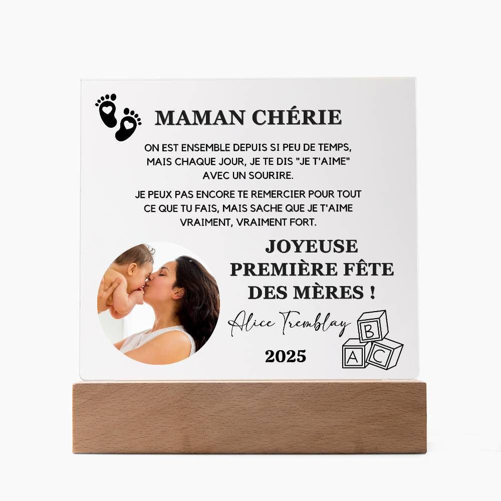 Souvenir Unique Première Fête des Mères - Personnalisable