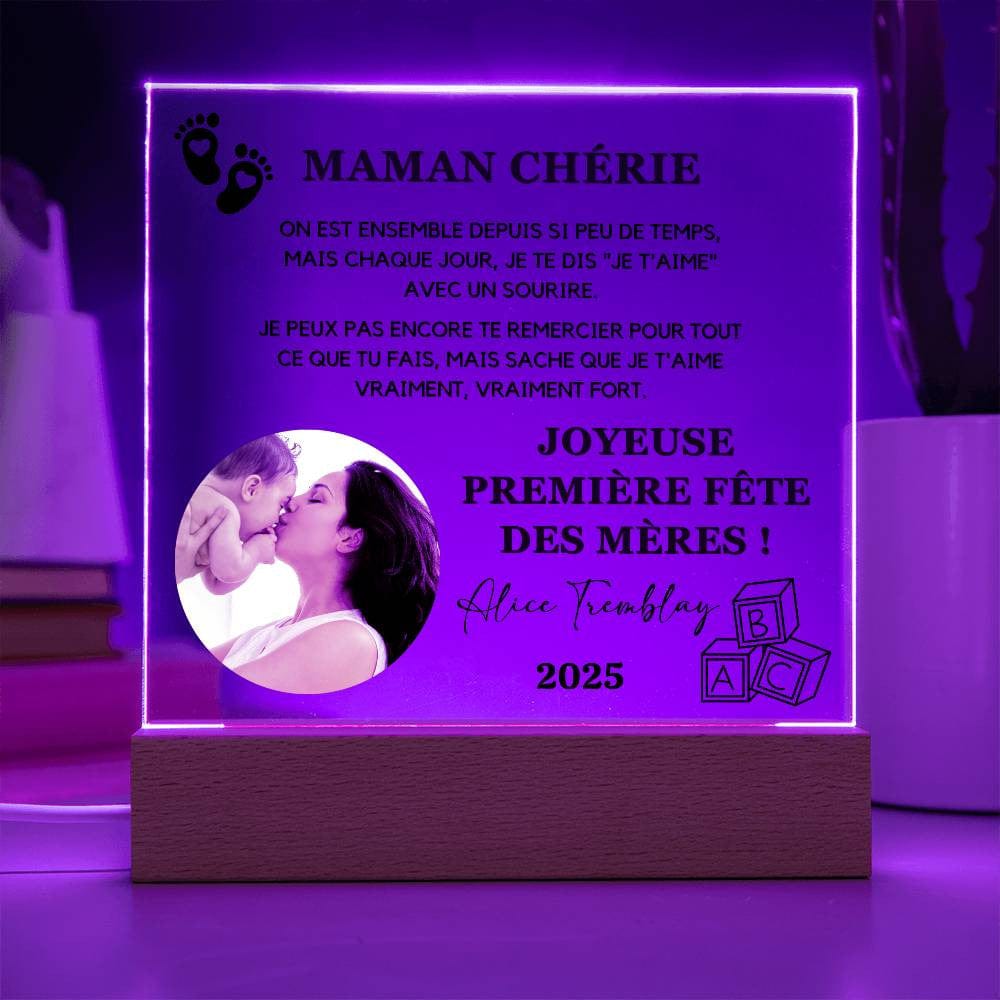 Souvenir Unique Première Fête des Mères - Personnalisable