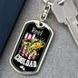 a key chain with a fish on it