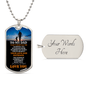 To My Dad From Son Dog Tag