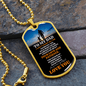 To My Dad From Son Dog Tag