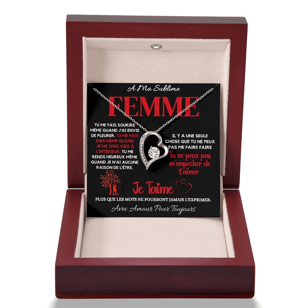 A Ma Sublime Femme – Cadeau de Saint-Valentin Romantique et Élégant