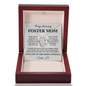 Foster Mom Heart Necklace