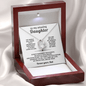 To My Daughter – Forever Love Necklace from Dad