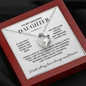 Forever Love Necklace – Heart Pendant Gift for Daughter from Mom