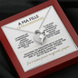 Collier À Ma Fille Extraordinaire – Cadeau Papa à Fille