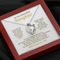 To My Beautiful Daughter – Heart Necklace from Dad