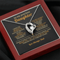 To My Precious Daughter – Heart Necklace from Dad