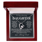 To My Daughter - Heartfelt Gift From Dad