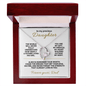 You Are My Miracle – Heart Necklace from Dad