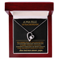 Collier À Ma Fille Extraordinaire – Cadeau Papa à Fille
