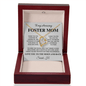 Foster Mom Heart Necklace