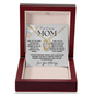 To My Mom Necklace