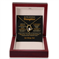To My Precious Daughter – Heart Necklace from Dad
