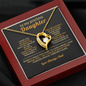 To My Precious Daughter – Heart Necklace from Dad
