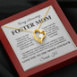 Foster Mom Heart Necklace