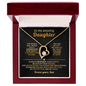 To My Amazing Daughter – Forever Love Necklace from Dad