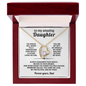 To My Daughter – Forever Love Necklace from Dad