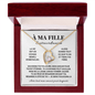 A Ma Fille - Collier Forever Love