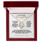 You Are My Miracle – Heart Necklace from Dad