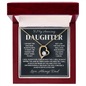 To My Daughter - Heartfelt Gift From Dad