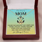 Anchor Necklace For Mom - Anchor of Our Home