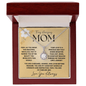 To My Mom Eternal Hope Necklace