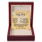 To My Mom Eternal Hope Necklace