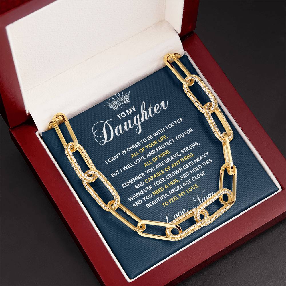 To My Queen Daughter Necklace – A Symbol of Unconditional Love