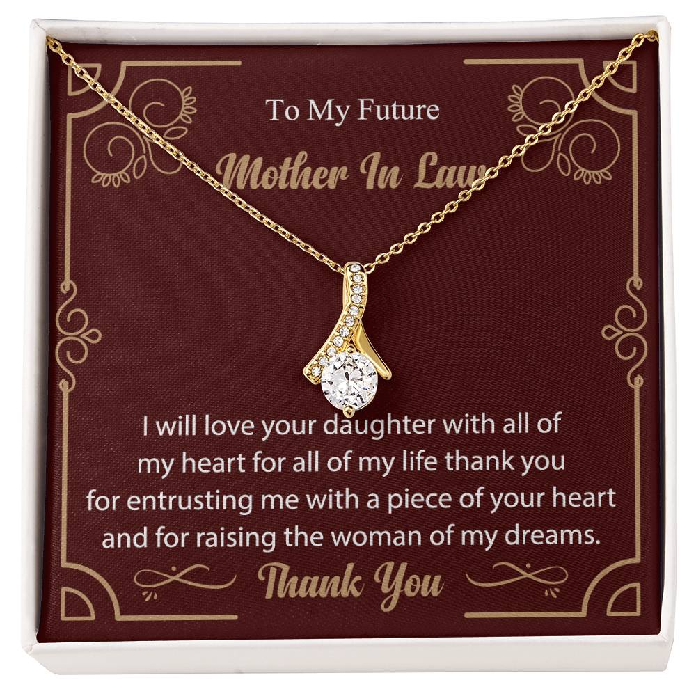 Mother in Law Necklace - Gift for Mother in Law - Wedding Jewelry