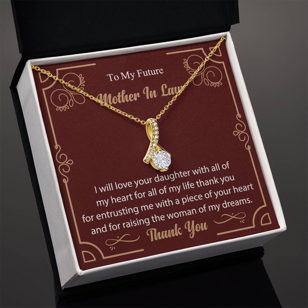 Mother in Law Necklace - Gift for Mother in Law - Wedding Jewelry