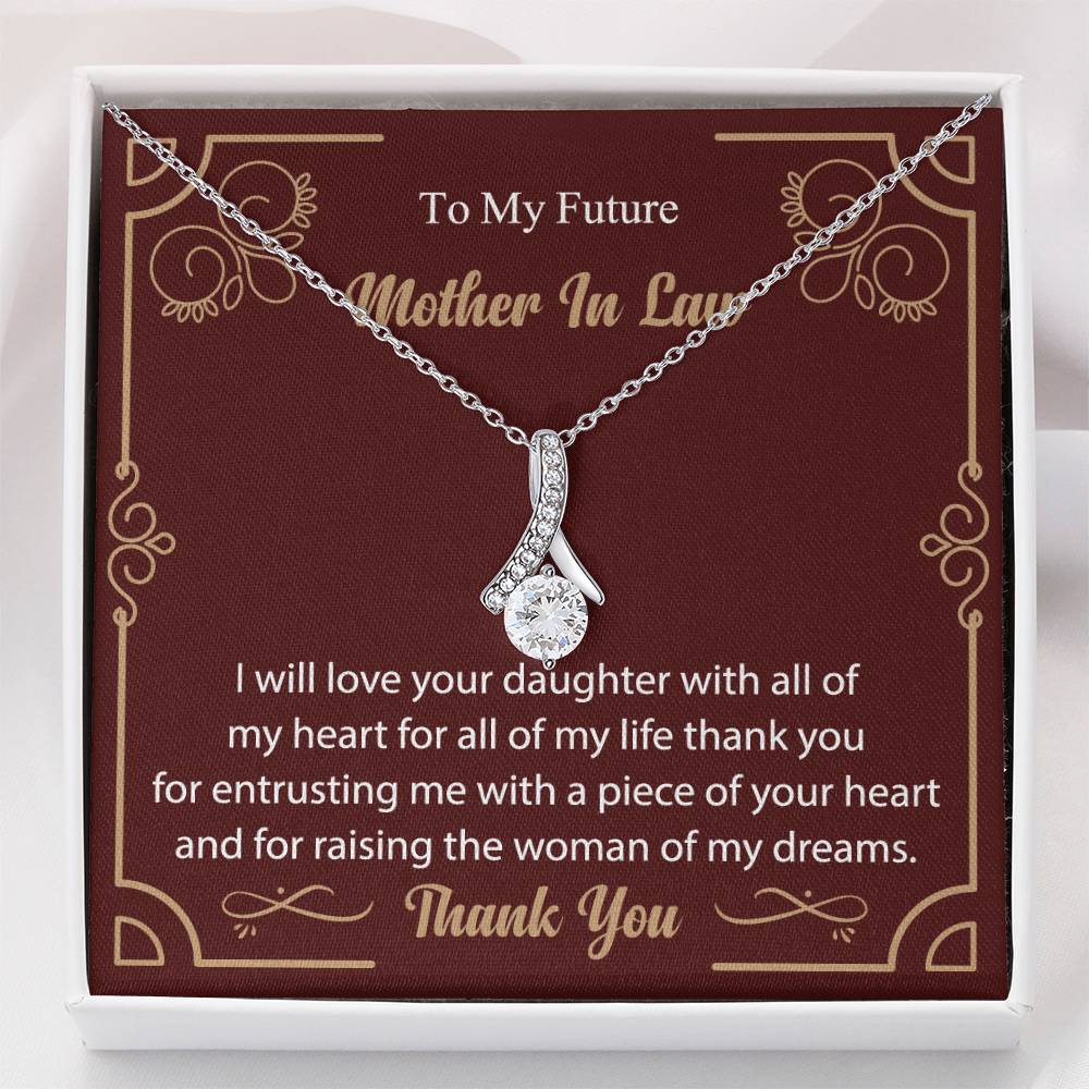 Mother in Law Necklace - Gift for Mother in Law - Wedding Jewelry