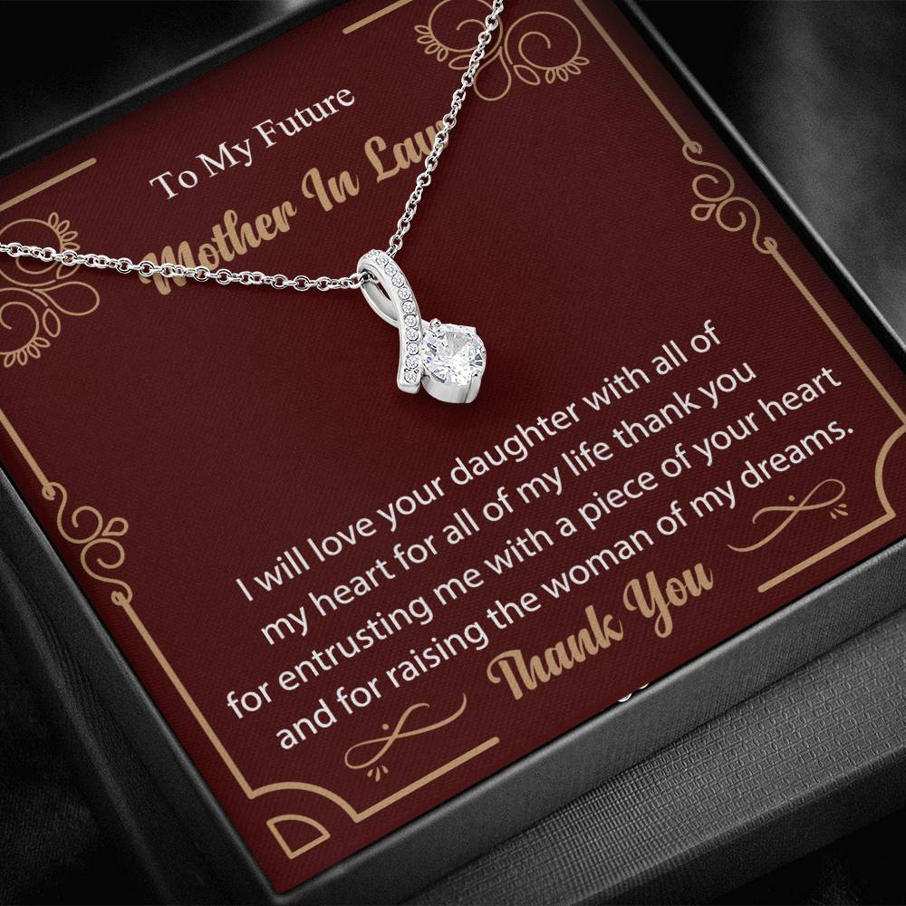Mother in Law Necklace - Gift for Mother in Law - Wedding Jewelry
