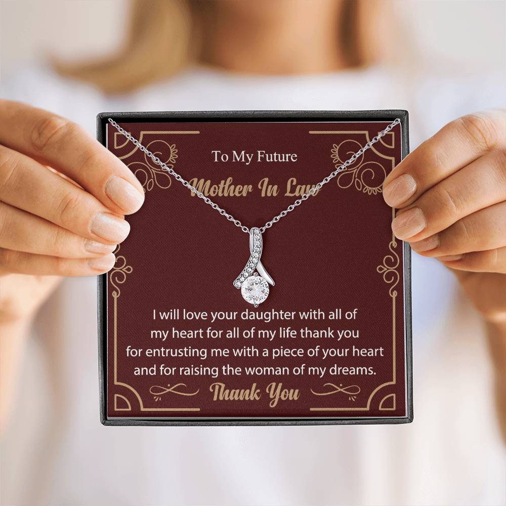 Mother in Law Necklace - Gift for Mother in Law - Wedding Jewelry