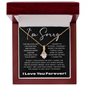 "I'm Sorry" Necklace 14K/18K Gold – Gift for Wife, Girlfriend