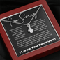 "I'm Sorry" Necklace 14K/18K Gold – Gift for Wife, Girlfriend