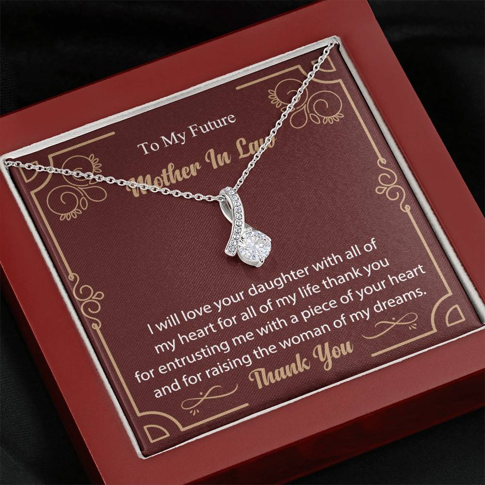 Mother in Law Necklace - Gift for Mother in Law - Wedding Jewelry